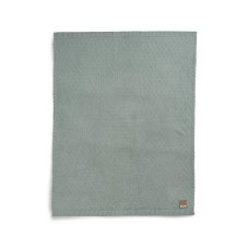 Pointelle Blanket Elodie Details - Pebble Green