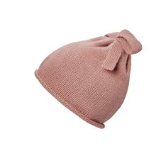 Furry Knit Beanies Elodie Details - Rosy Bow Věk: 0-6 měs.