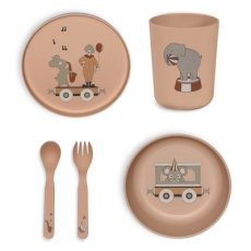 NUUROO Marius Jedálenský set PLA Rose Dust