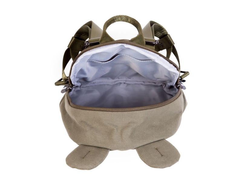 Childhome Detský batoh My First Bag Canvas Khaki