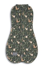 Sleepee First Step Swaddle s čepičkou zdarma Green Forest