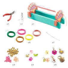 Djeco DIY Vyrob si sám Makramé náramky Pink