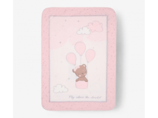 KikkaBoo Detská deka Super Soft 140x110 cm Dream Big Pink