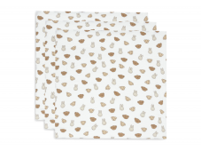 Jollein Plenky 3 ks 70x70 cm Miffy & Friends