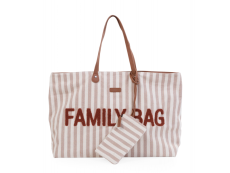 Childhome Potovalna torba Family Bag Canvas Nude