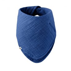 BIBS Bandana mušelinový slintáček z BIO bavlny (Cornflower)