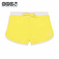 KiETLA kopalke s kratkimi hlačami z UV zaščito 6 mesecev (rumene)