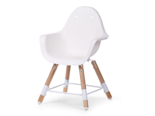 Childhome Židlička 2v1 Evolu 2 Natural / White