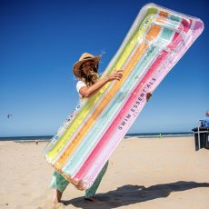 Swim Essentials Nafukovačka Dúha s trblietkami
