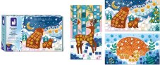 Janod Atelier Kreativní sada Mozaika Zázračná zima od 5 let