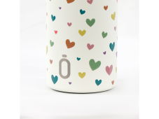 Runbott Termofľaša 600 ml Hearts Cream