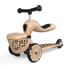SCOOT AND RIDE Detské odrážadlo 2v1 - highwaykick 1 lifestyle - leopard