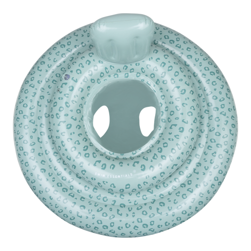 Swim Essentials Nafukovacie koleso pre bábätká Leopard zelený