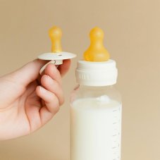 BIBS antikoliková fľaša s kaučukovým cumlíkom 270ml (Baby Blue)