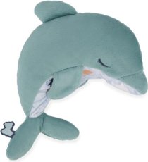 Kaloo Petit Calme Plyšový delfín s levanduľovým vankúšom pre lepší spánok 15 cm