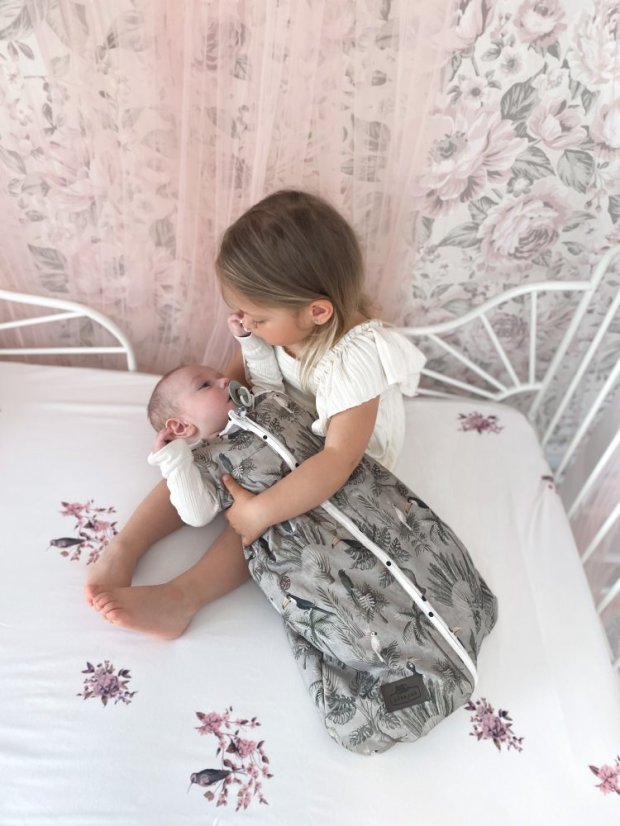 Spací vak Sleepee Newborn Jungle Khaki