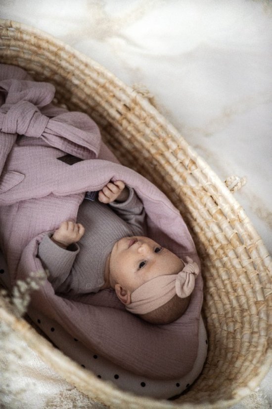 Mušelínová zavinovačka Sleepee Sunflower Horčicovo žltá