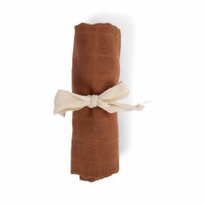 FILIBABBA Mušelínová plienka gots - amber brown