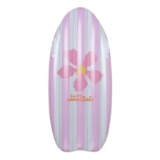 Swim Essentials Nafukovací surf Pink Flower 120 cm