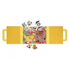 Janod Magnetipuzzle Dinosaury 24 ks v tvare kufríka