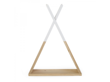 Childhome Stenska polica Tipi Natural White