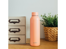 Quokka Termo láhev z nerezové oceli Solid Pastel Peach 630 ml