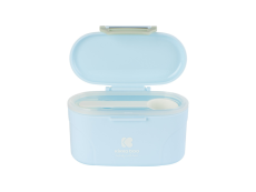 KikkaBoo Zásobník na sušené mlieko s odmerkou 130g Blue