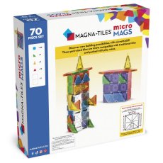 Magna-Tiles Magnetická stavebnica microMAGS Deluxe Set 70 dielov