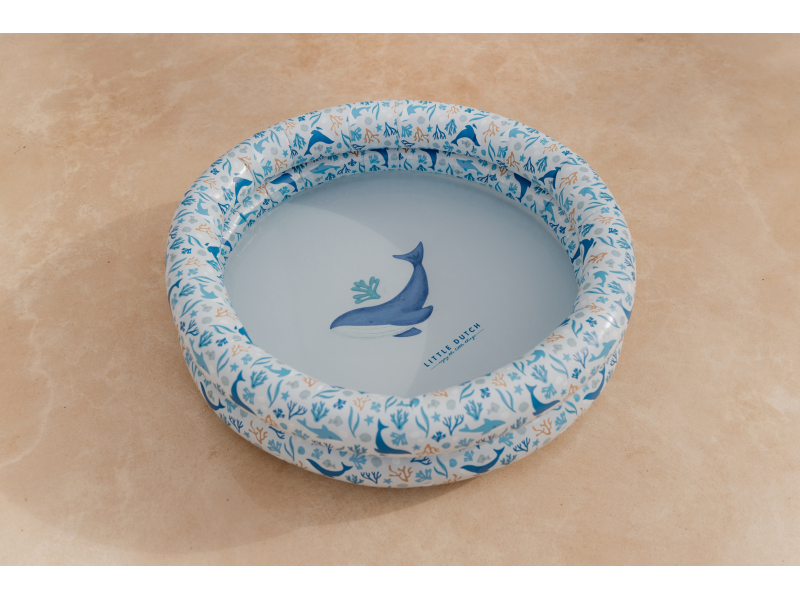 Little Dutch Nafukovací bazénik 80 cm Ocean Dreams Blue