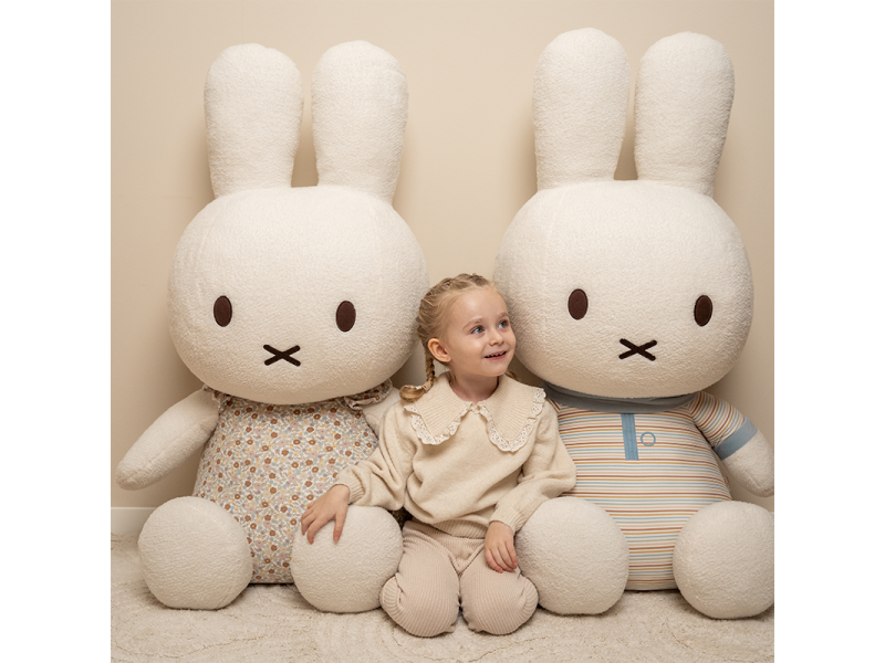 Little Dutch Králiček Miffy textilné Vintage Kvety 100 cm