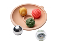 Taf Toys Misa s loptičkami pre hru na brušku