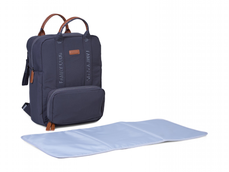 Childhome Prebaľovací batoh Family Club Signature Urban Dark Grey
