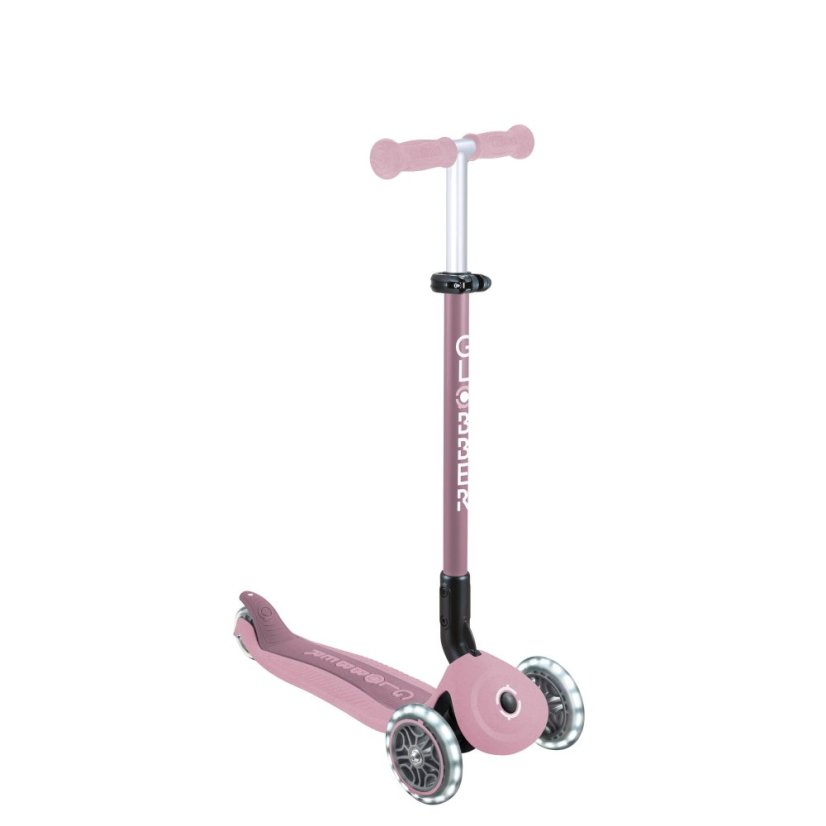 Globber Detská kolobežka Go up active lights ecologic Berry