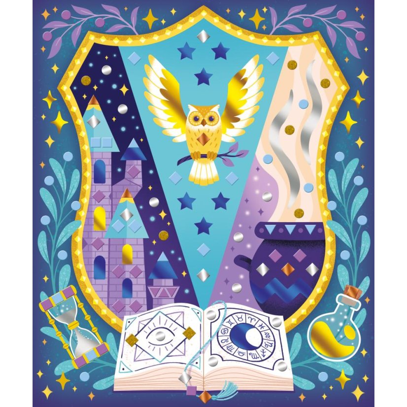 Janod Atelier Kreatívna sada XXL s aktivitami Magická škola od 7 rokov
