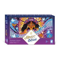 Janod Atelier Kreativni set Mozaik Magic School od 7 let