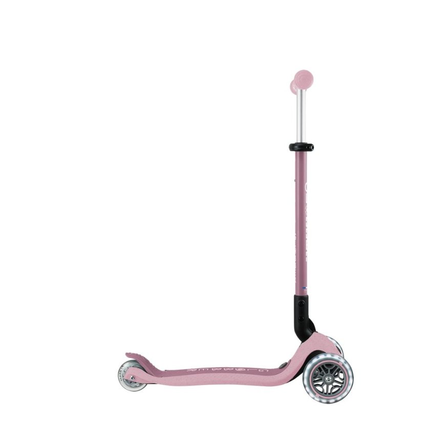 Globber Detská kolobežka Go up active lights ecologic Berry