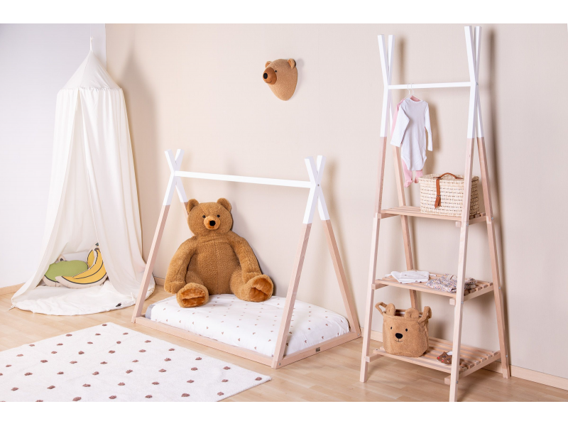 Childhome Kôš na hračky Teddy Beige 25x20x20 cm