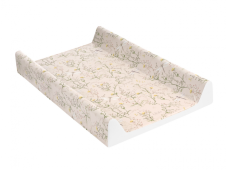 KikkaBoo Prebaľovacia podložka pevná 50x70 cm Secret Garden Beige