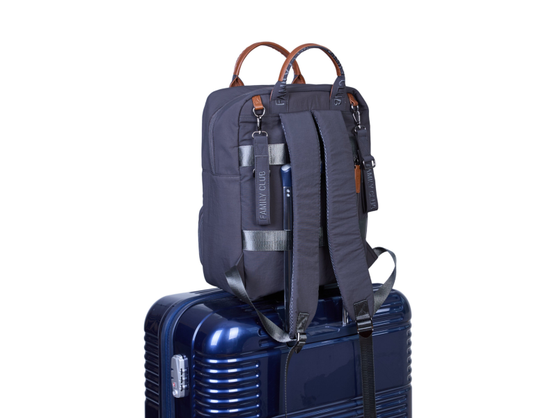 Childhome Prebaľovací batoh Family Club Signature Urban Dark Grey