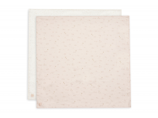 Jollein Plienky zavinovacie 2ks 115x115 cm Pretty Picnic