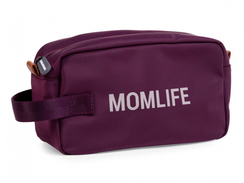 Childhome Toaletna torbica Momlife Aubergine