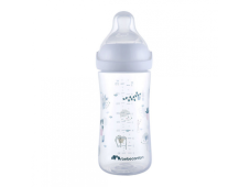 Bebeconfort Dojčenská fľaša Emotion Physio 270ml 0-12m + White