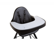 Childhome Pult k stoličke Evola ABS Black + silikónové prestieranie