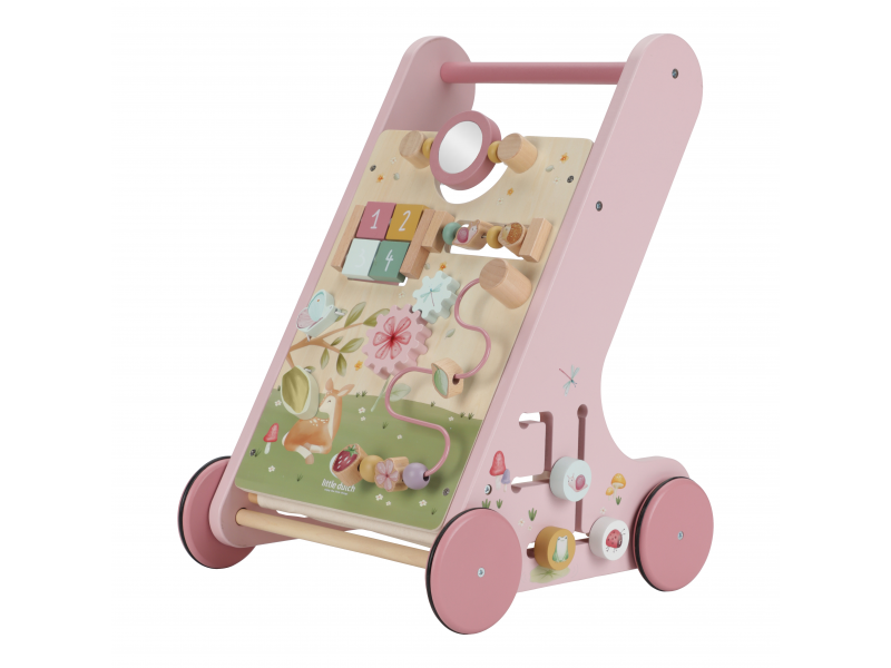 Little Dutch Chodítko s aktivitami drevené Fairy Garden