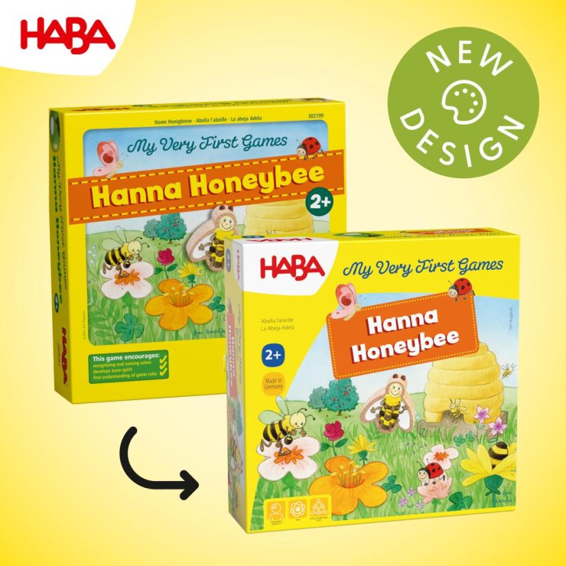 Haba Moje prvé hry pre deti Včielka Hanka od 2 rokov