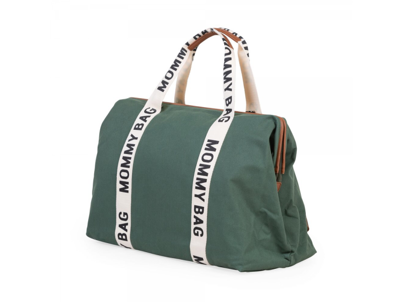 Childhome Prebaľovacia taška Mommy Bag Canvas Green