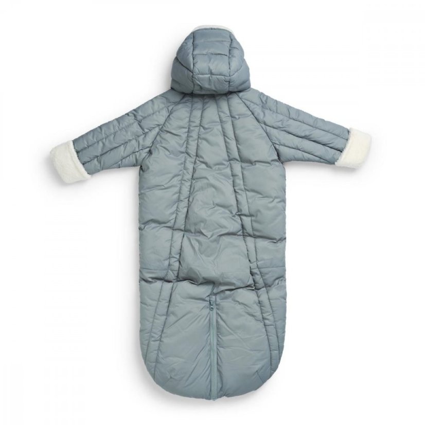 Elodie Details Detský zimný overal / fusak - Pebble Green - Vek: 6 - 12 mesiacov