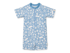 Little Dutch Plavky krátky rukáv Ocean Sea Life Blue veľ. 74/82