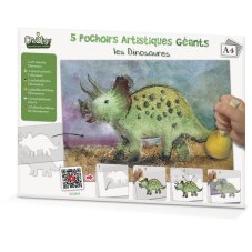 Créa Lign Dinosaury Kresliace šablóny