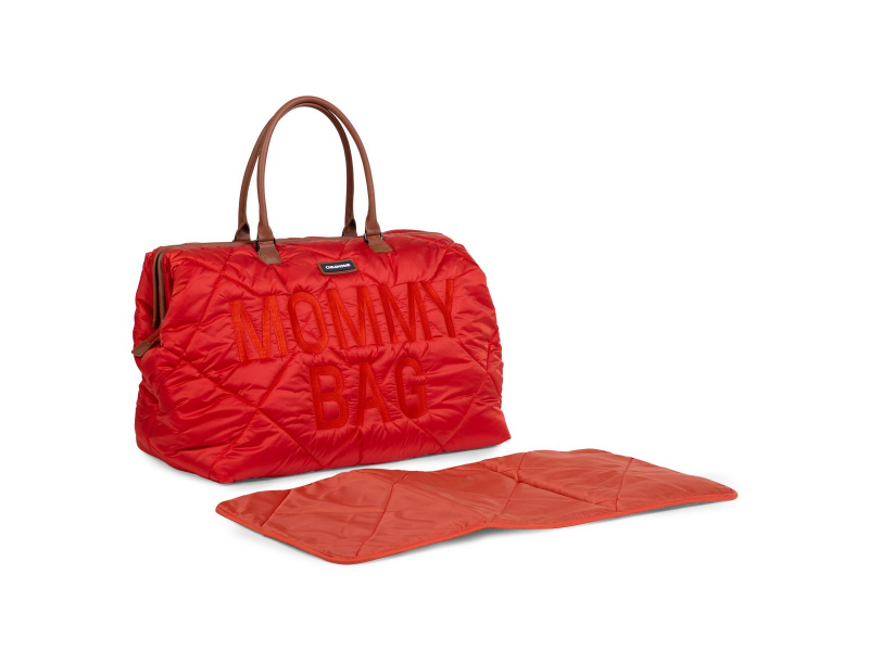 Childhome Prebaľovacia taška Mommy Bag Puffered Red